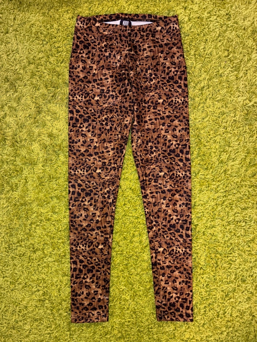 Leopard Print Hot Pants Leggings Rockabilly Indie Sleaze Punk
